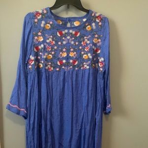 Embroidered Dress
